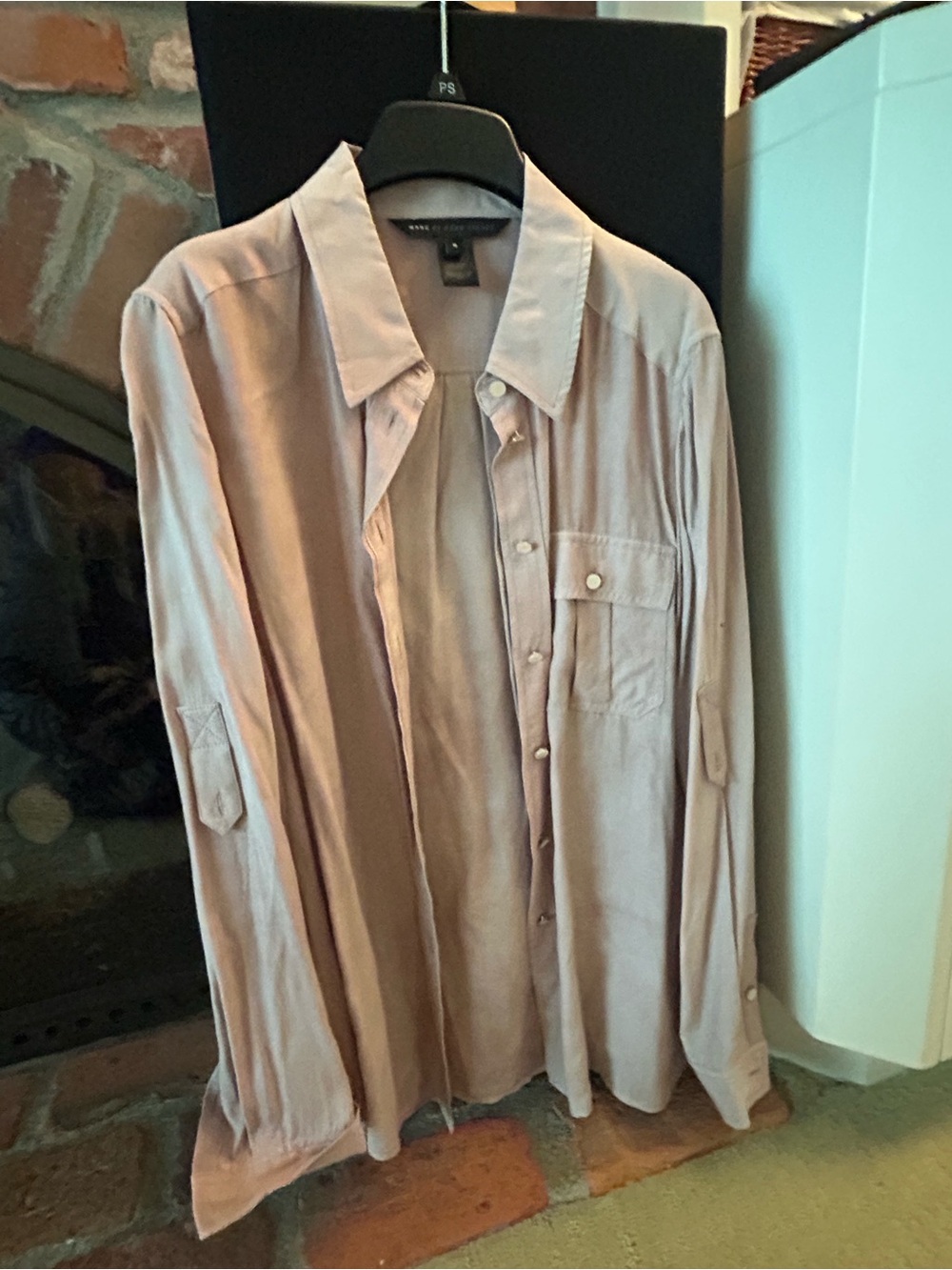 Marc Jacobs Dusty Pink Button-Down Shirt